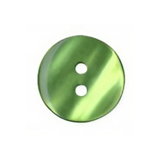 Botão Redondo 16mm Verde COSE