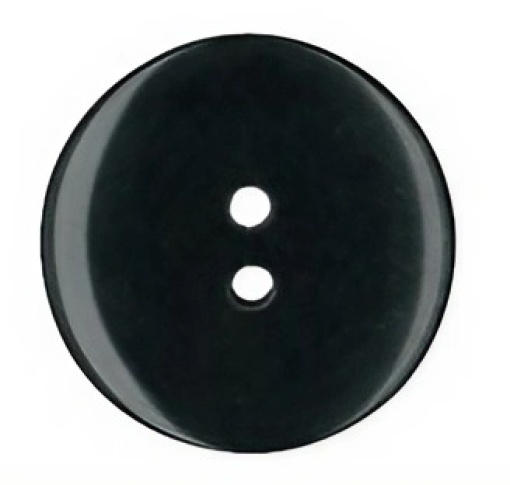 Botão Redondo 20mm Preto COSE