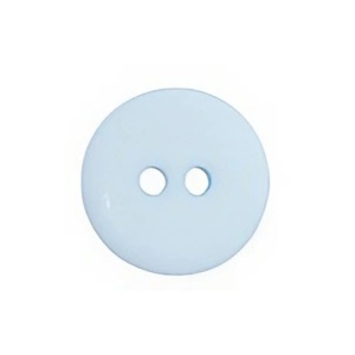 Botão Redondo 16mm Azul Claro COSE