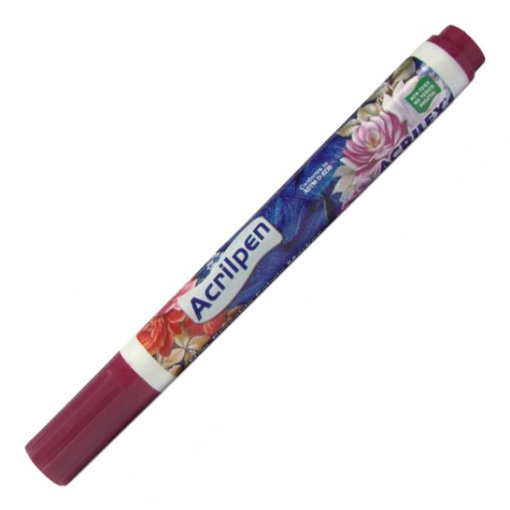 Marcador para tecido Acrilpen vinho 565