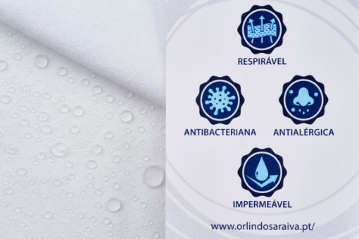 Resguardo malha JERSEY 1x2m branco