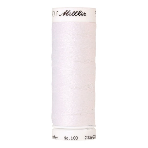 Linhas METTLER nº 2000 200m branco 1678