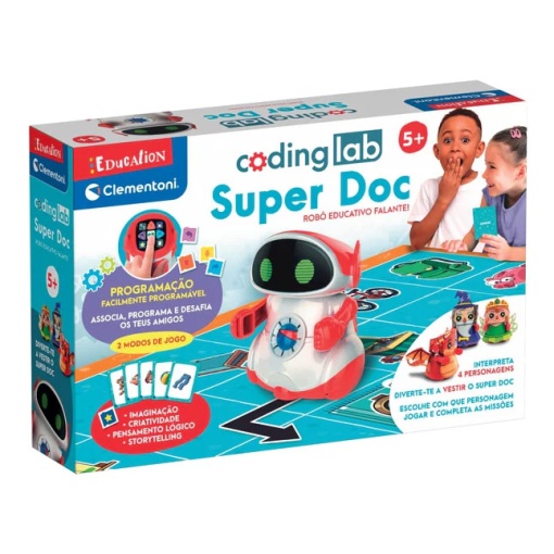 Super Doc Robot CLEMENTONI Coding Lab