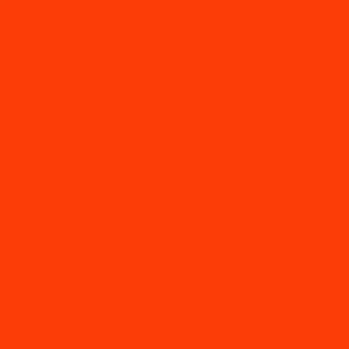 Tecido MAKOWER Spectrum Liso Laranja Brilhante 1x1,12m