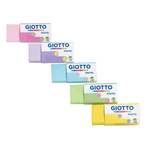 Borracha GIOTTO Gomma Pastel Sortido