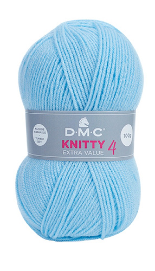 Fio de Tricot DMC Knitty4 8112/960 100g Azul Claro