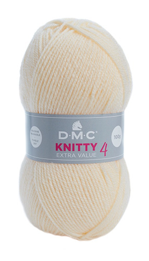 Fio de Tricot DMC Knitty4 8112/993 100g Creme