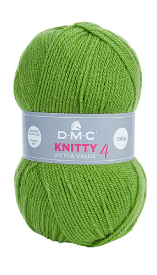 Fio de Tricot DMC Knitty4 8112/699 100g Verde