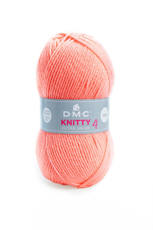 Fio de Tricot DMC Knitty4 8112/702 100g Salmão