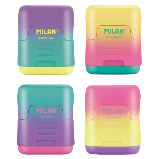 Afia Dupla com Depósito MILAN Compact Sunset Sortido