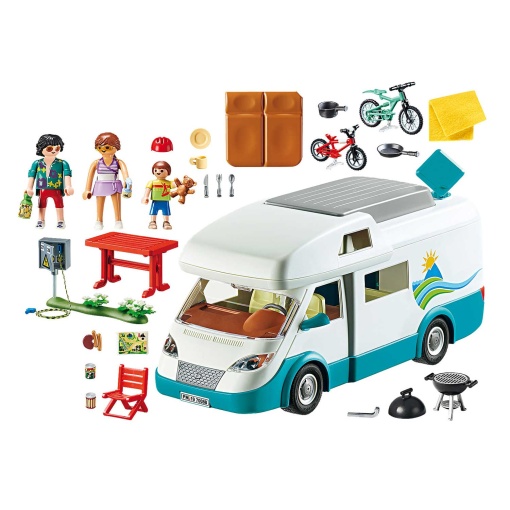 PLAYMOBIL Family Fun Autocaravana Familiar