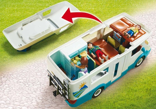 PLAYMOBIL Family Fun Autocaravana Familiar