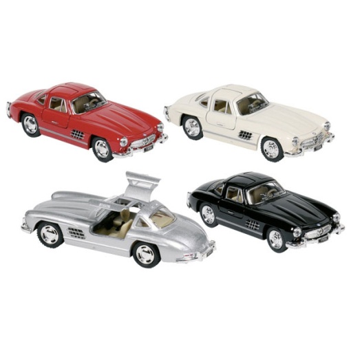 Carro Mercedes 300SL Coupé (1954) Miniatura 1:36 12,8cm Sortido GOKI