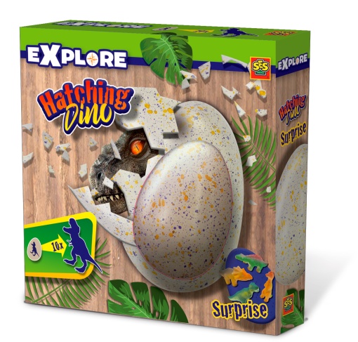 Hatching DINO Ovo Surpresa SES CREATIVE Explore