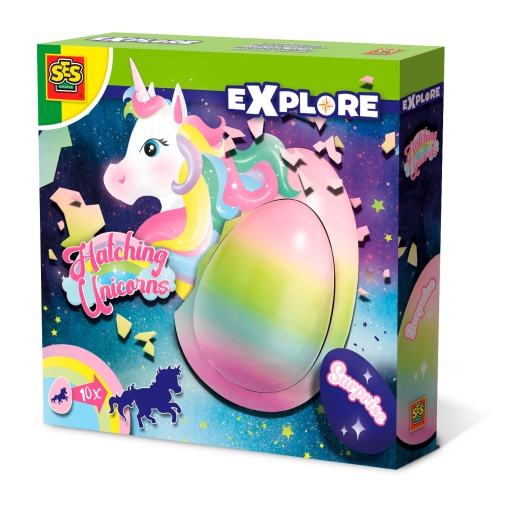 Hatching Unicorns Ovo Surpresa SES CREATIVE Explore