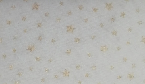 Tecido Estrelas Douradas 1x1,50m