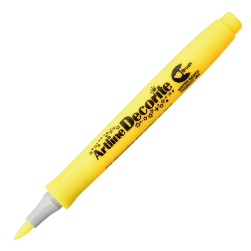 Brush Pen ARTLINE Decorite Amarelo