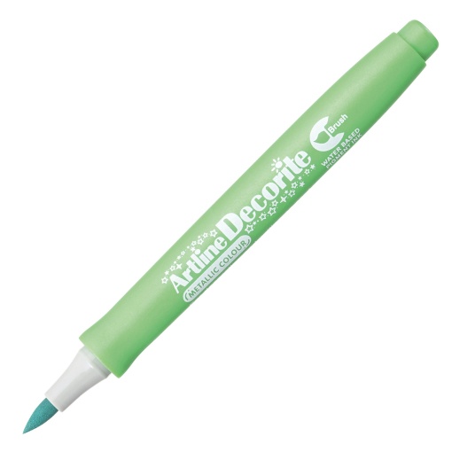Brush Pen ARTLINE Decorite Verde Metálico