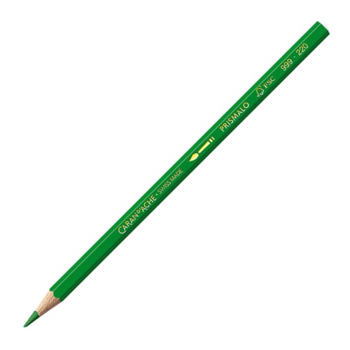 Lápis de Cor Caran D'ache Prismalo Verde Relva 220