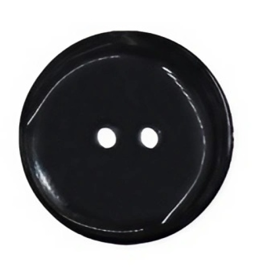 Botão Redondo 19mm Preto COSE