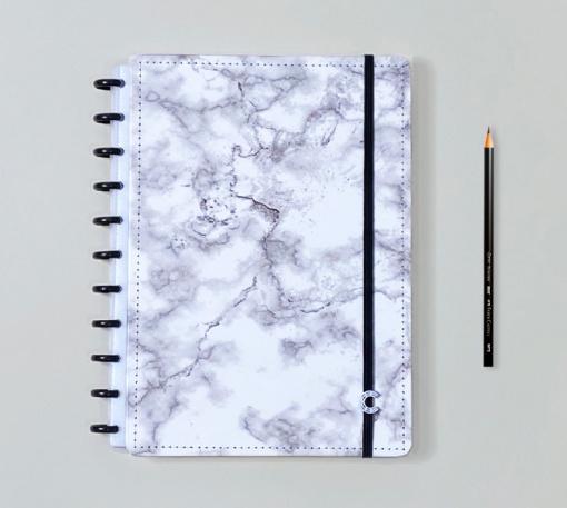 CADERNO INTELIGENTE Grande (215x280mm) Pautado Bianco