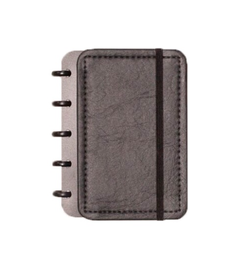 CADERNO INTELIGENTE A6 INTELIGINE Liso Black Ecológico
