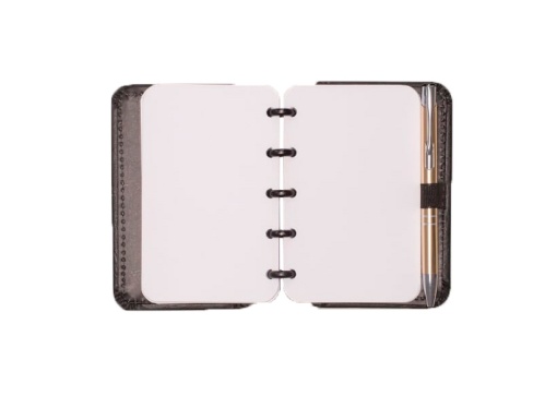 CADERNO INTELIGENTE A6 INTELIGINE Liso Black Ecológico