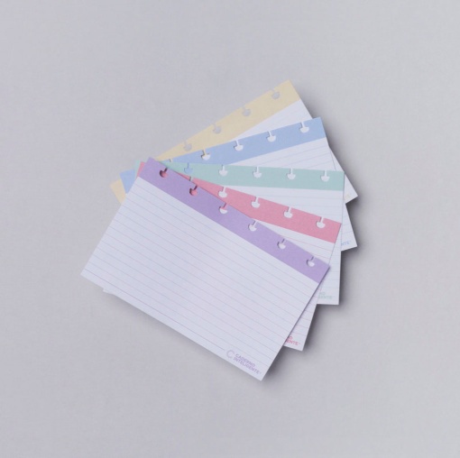 Recarga para Caderno Inteligente A6 Inteligine Pautado Horizontal 180g (50 unidades)