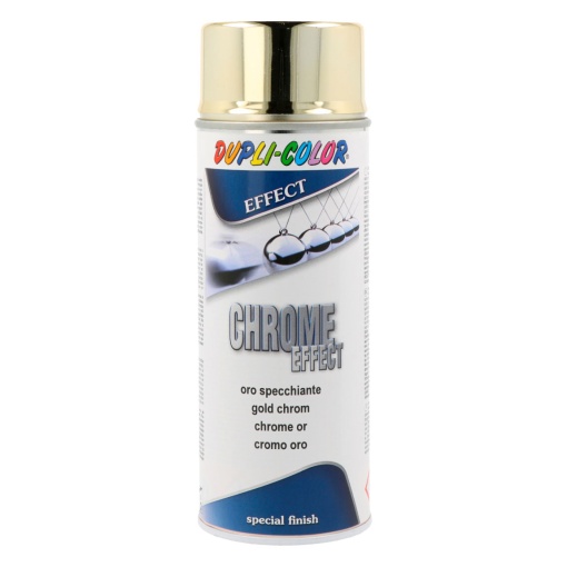 Tinta Spray Efeito Cromado DUPLI-COLOR Ouro 400ml