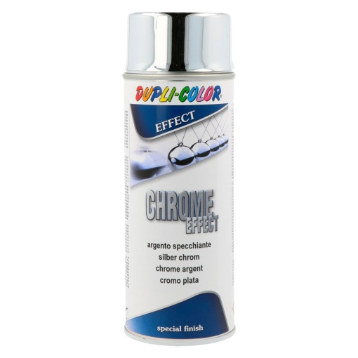 Tinta Spray Efeito Cromado DUPLI-COLOR Prateado 400ml
