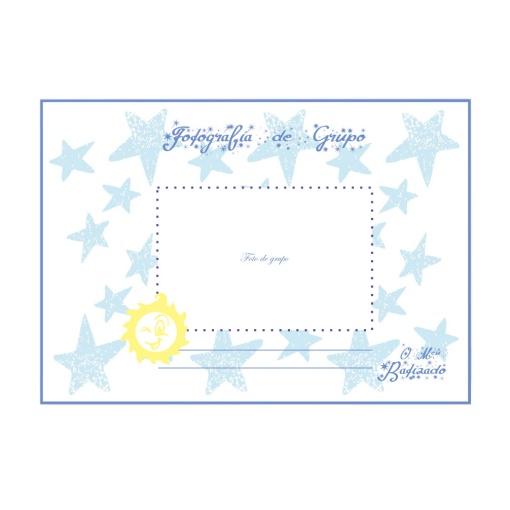 Álbum de Batizado SIMPLY Azul 30 folhas
