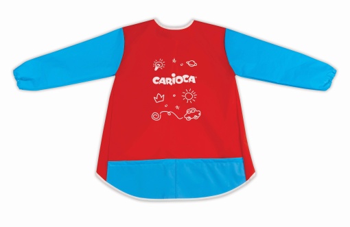 Avental para pintura CARIOCA com mangas e bolso (5-8 anos)