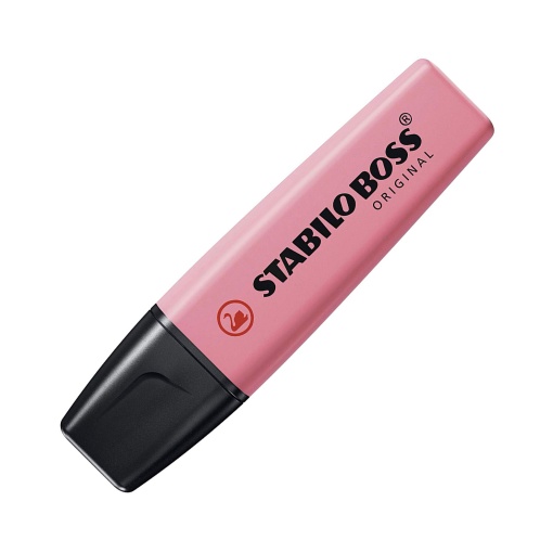 Sublinhador STABILO Boss Original Pastel Rosa Cereja 150