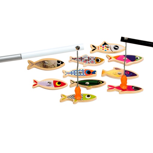 Jogo de pesca da sardinha com cana JANOD
