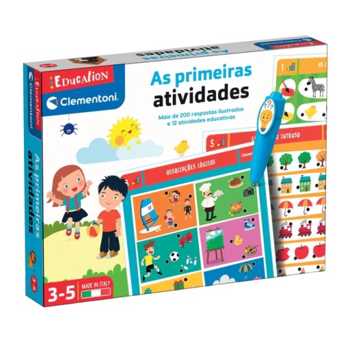 As primeiras atividades CLEMENTONI Education