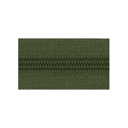 Fecho Zipper de Nylon Malha 5 Verde Musgo (metro) COSE