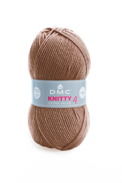 Fio de Tricot DMC Knitty4 8112/927 100g Castanho