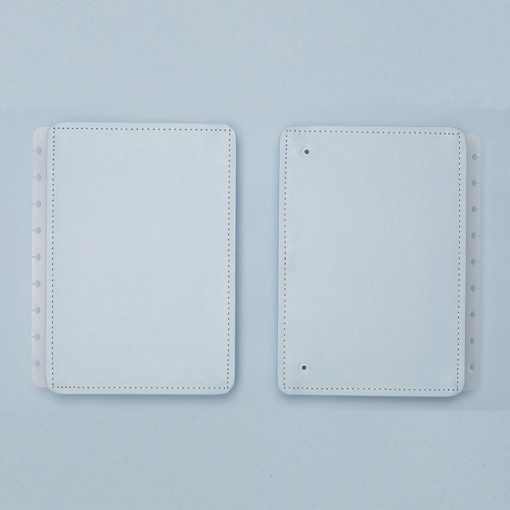 Capa e Contracapa para Planner Caderno Inteligente (190x255mm) Azul Pastel