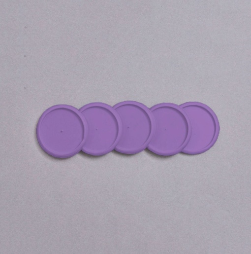 Discos + Elástico G para Caderno Inteligente Roxo 12+1 unidades
