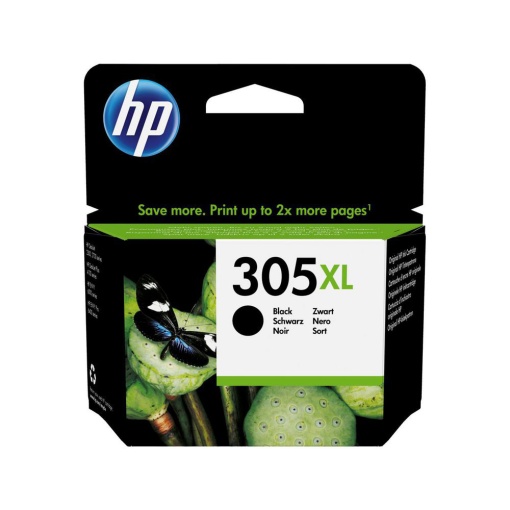 Tinteiro HP 305XL Preto 3YM62AE Deskjet 1255 Alta Capacidade