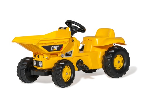 Trator Rollydumperkid CAT com Caixa Rolly TOYS