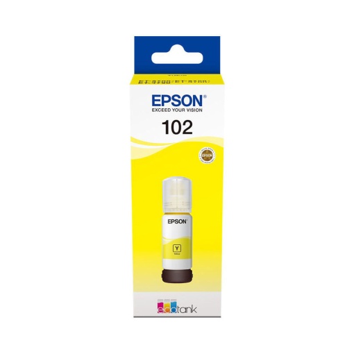 Tinteiro EPSON 102 Ecotank Amarelo ET-2700 6000 Páginas