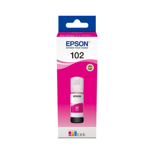 Tinteiro EPSON 102 Ecotank Magenta 102 ET-2700 6000 Páginas