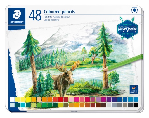Lápis de Cor STAEDTLER Design Journey com 48
