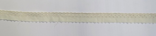 Fita de Tecido Bordado Inglês 20mm Cru (metro)
