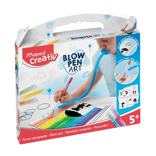 Pinturas com Soprador MAPED CREATIV 6 Cores