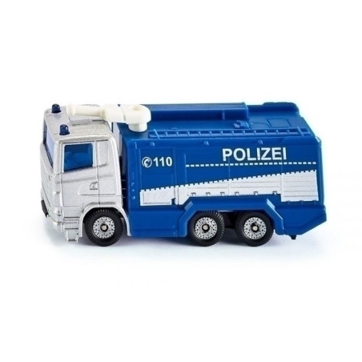 Canhão de Água da Polícia Miniatura 8,4cm SIKU