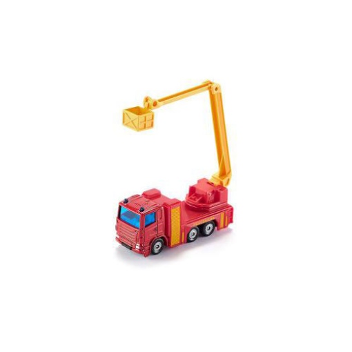 Camião dos Bombeiros com Plataforma de Resgate Miniatura 12cm SIKU