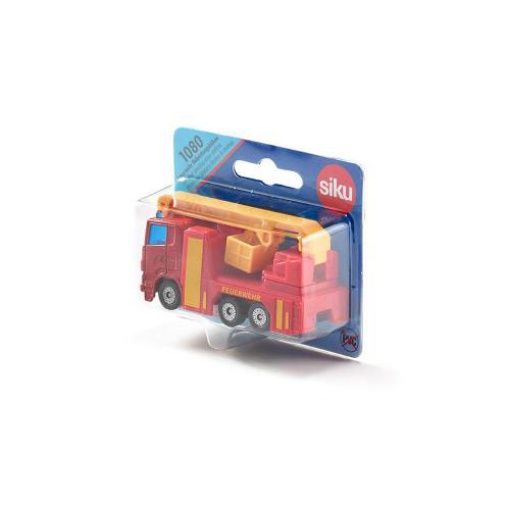 Camião dos Bombeiros com Plataforma de Resgate Miniatura 12cm SIKU