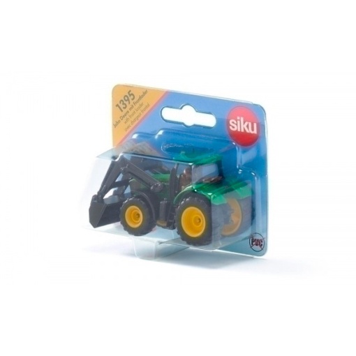 Trator John Deere com Pá Frontal Miniatura SIKU